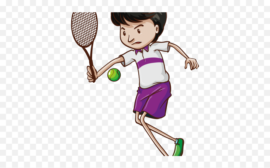 Tennis Clipart Purple - Png Download Full Size Clipart For Tennis Emoji,Tennis Clipart