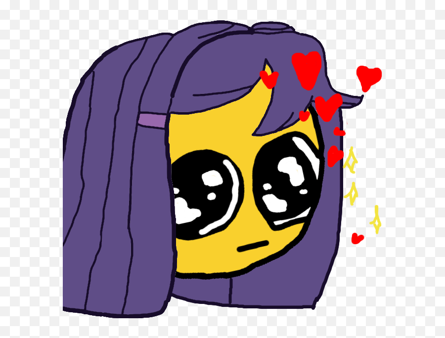 Hearts U0026 Sparkles Yuri Emoji Yeah Sheu0027s Just Being Cute - Fictional Character,Sparkle Emoji Png