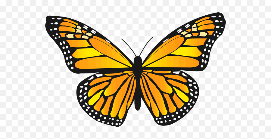 Monarch Butterfly Png Image - Monarch Butterfly Clipart Emoji,Monarch Butterfly Png
