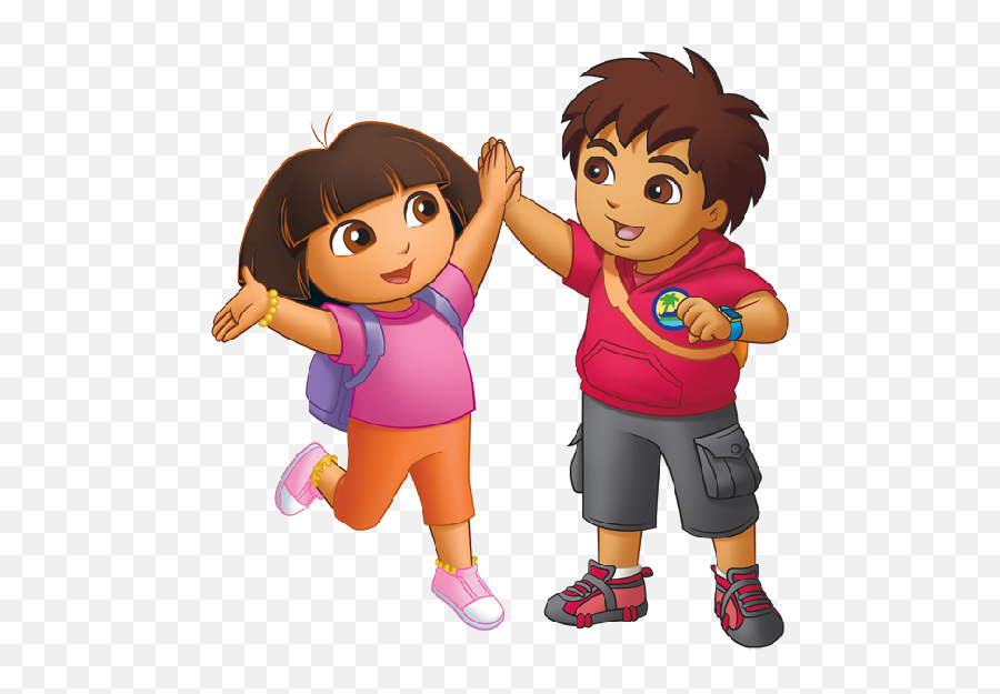 Dora The Explorer Clipart 5 - Dora And Diego Emoji,Explorer Clipart