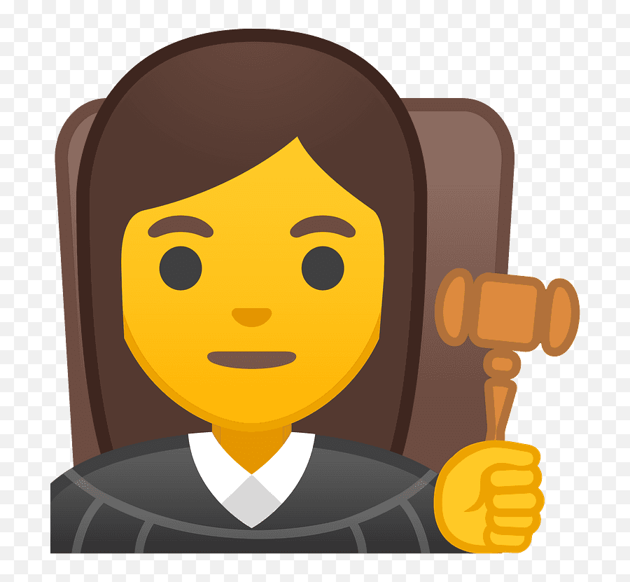 Woman Judge Emoji Clipart,Judge Png