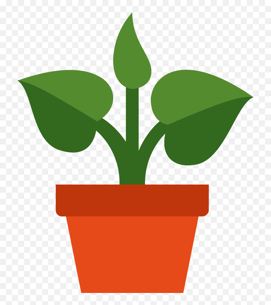 Plant In Pot Clipart Illustrations U0026 Images In Png And Svg Emoji,Potted Plants Png