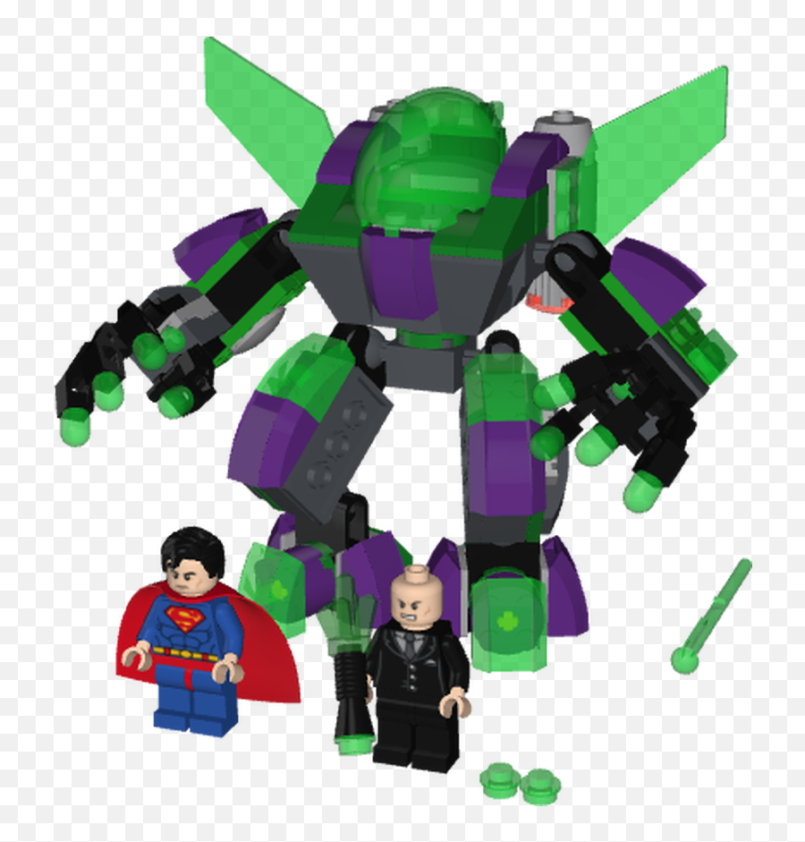 Mecabrickscom Lex Luthoru0027s Power Armor 20 Emoji,Lex Luthor Png