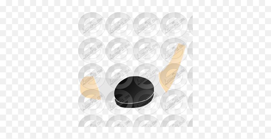 Puck Stencil For Classroom Therapy Use - Great Puck Clipart Emoji,Hockey Pucks Clipart