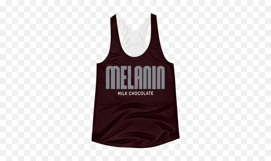 Download Melanin Hershey Bar Racerback Tank Top - Active Emoji,Hershey Bar Png