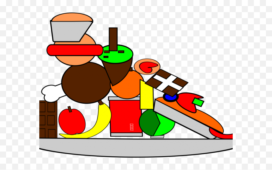 Meal Clipart Main Meal - Food And Water Cartoon Png Emoji,Thanksgiving Food Drive Clipart