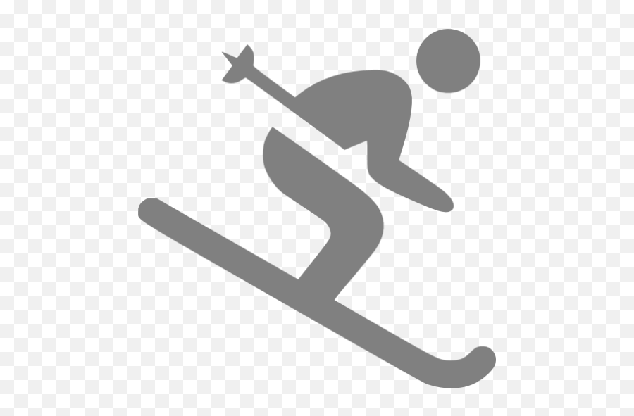Gray Skiing Icon - Free Gray Skiing Icons Emoji,Ski Mask Clipart