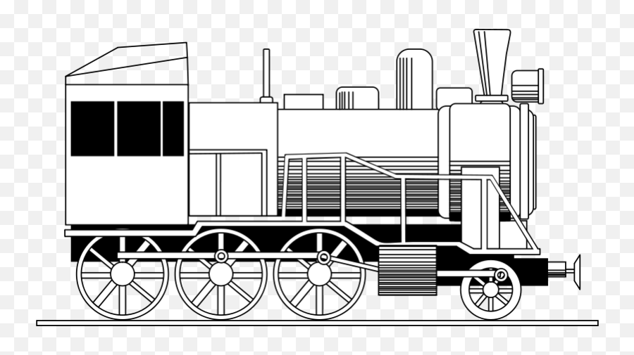 Free Clipart Retro Locomotive Rones Emoji,Steam Train Clipart