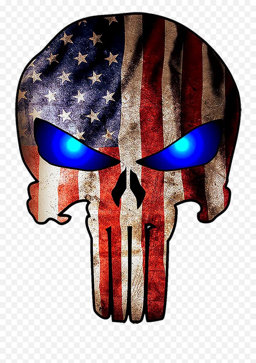 4 Pack - Punisher Skull Us Flag Clipart Full Size Clipart American Flag Punisher Skull Emoji,Us Flag Clipart