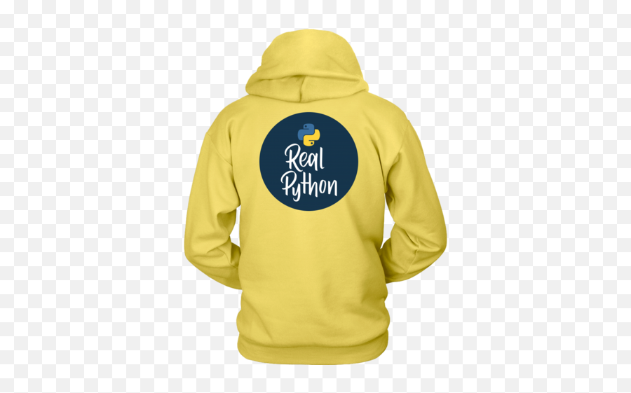 Real Hoodie - Hoodie Emoji,Python Logo