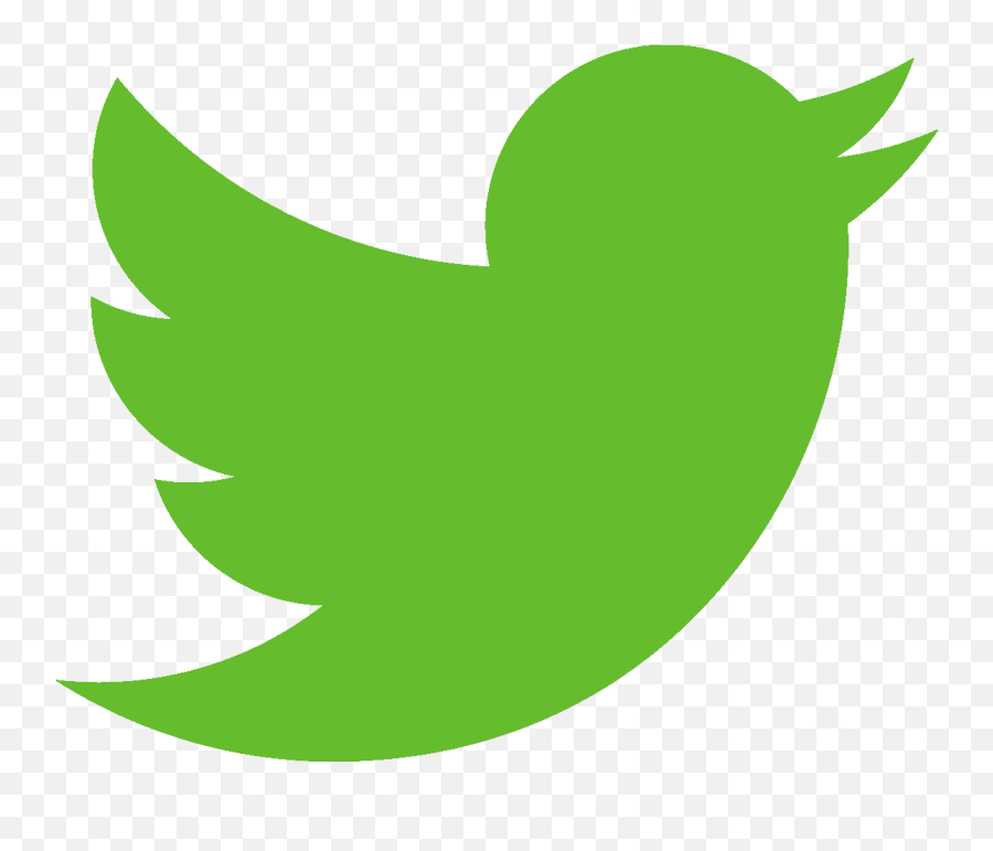 Red Twitter Logo Png Clipart - Green Twitter Logo Png Emoji,Twitter Logo Png
