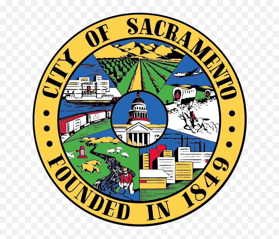 Fileseal Of Sacramento Californiapng - Wikimedia Commons Logo City Of Sacramento Emoji,Sac State Logo