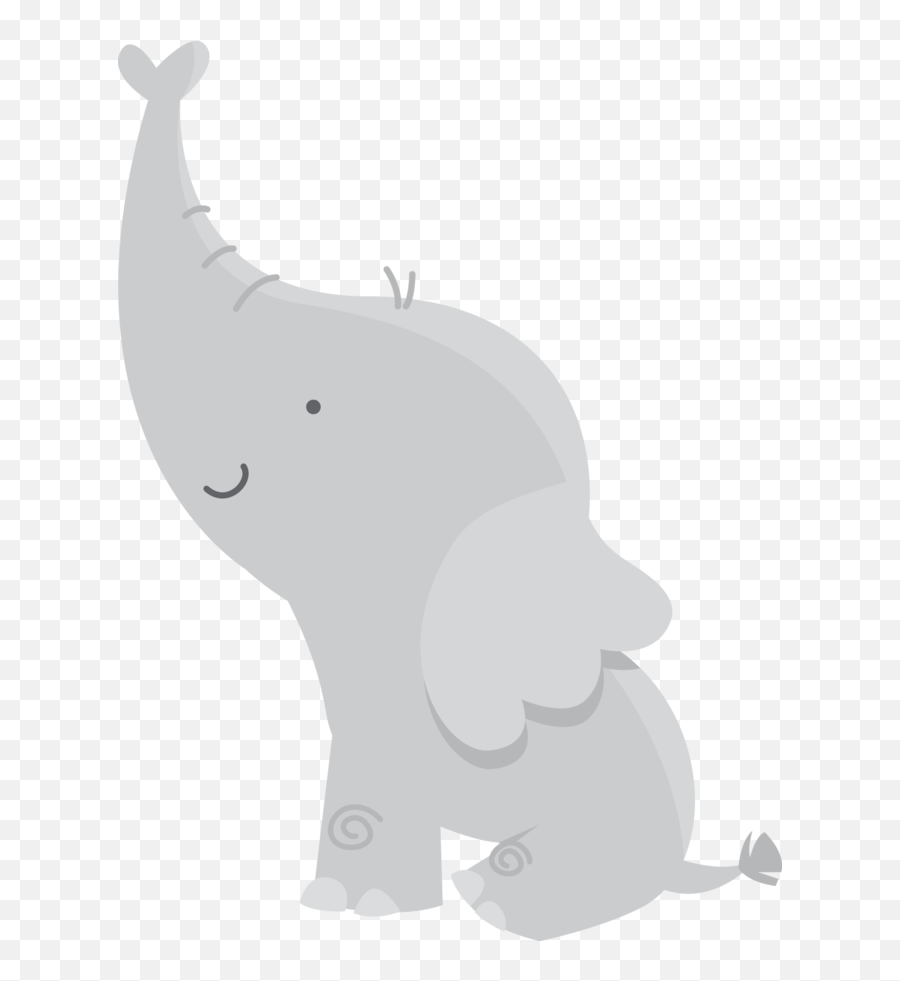 Clipart Shapes Elephant Clipart Shapes Elephant Transparent - Baby Shower Elephant Clipart Transparent Background Emoji,Elephant Silhouette Clipart
