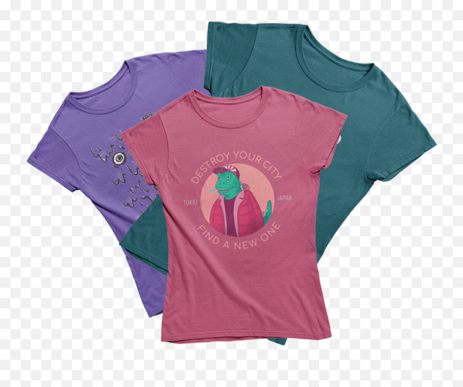 Make Professional T - Shirtmockups In Seconds Placeit Girl Tshirt Png Emoji,Company Logo Shirts