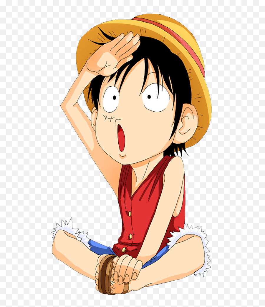 One Piece Luffy Png Luffy Render Png - Luffy Cartoon Png Emoji,Luffy Png