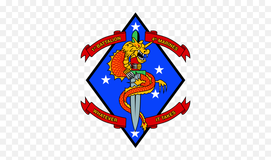 1st Battalion 4th Marine Regiment Usmc Logo Vector Emoji,Marine Corps Logo Vector