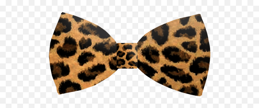 Download Leopard Print Bow Clipart Png - Clipart Leopard Print Bow Emoji,Leopard Print Clipart