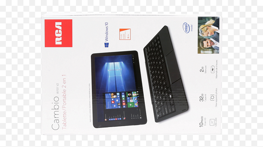 Rca Cambio 101 2 - In1 Tablet 32gb Intel Atom Z3735f Quadcore Processor Windows 10 Office Equipment Emoji,Windows 10 Stuck On Windows Logo
