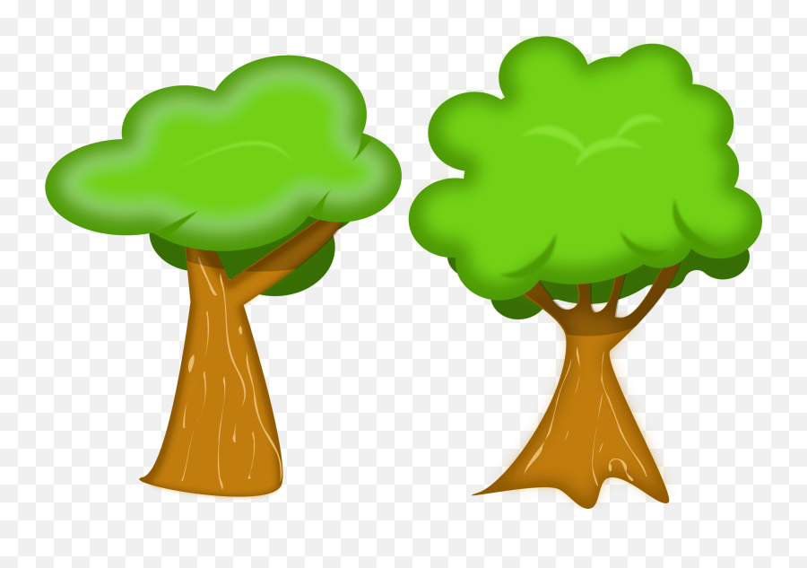 Clipart Trees Pdf Clipart Trees Pdf - 2 Tree Clipart Emoji,Trees Clipart
