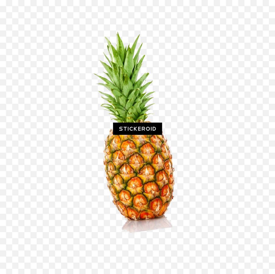 White Background Transparent Png Image - Pineapple Png Emoji,Pineapple Transparent
