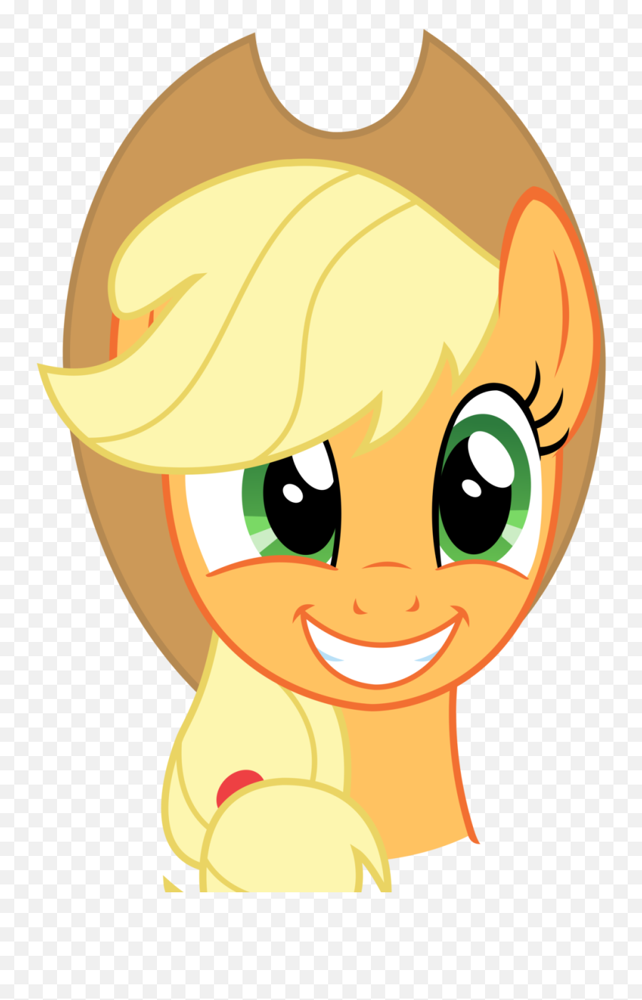Applejack - My Little Pony Apple Jack Face Emoji,Applejack Png