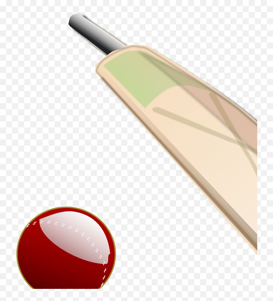 Ball Svg Vector Cricket Bat - For Cricket Emoji,Bat And Ball Clipart