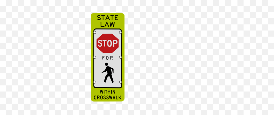 Buy Flashing Stop Signs Online Audible Tones Available - Stop For Pedestrians Emoji,Stop Sign Png