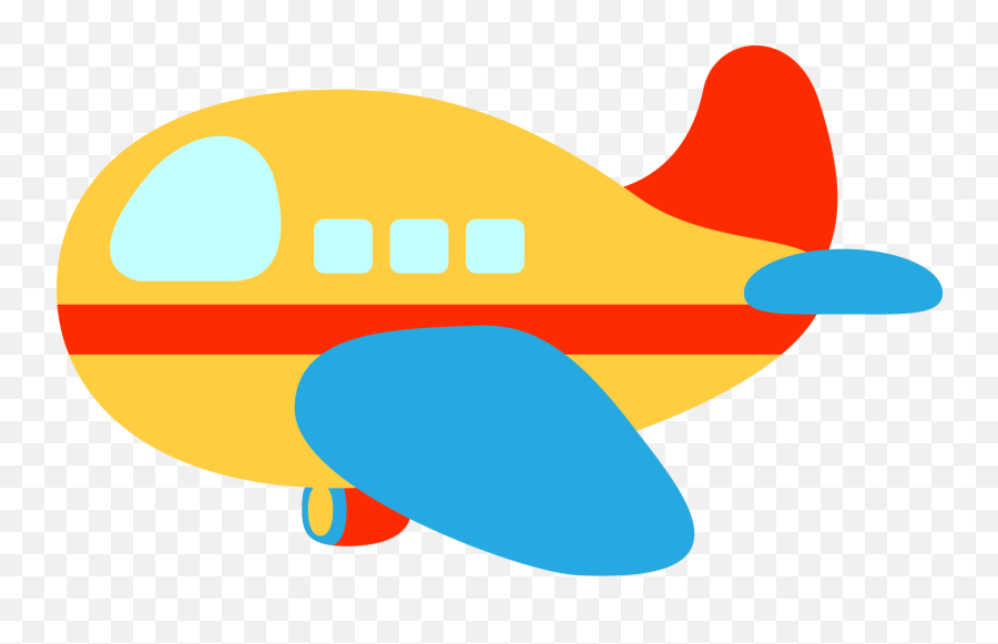 Meios De Transporte - Cute Airplane Clipart Png 1500x1500 Cute Airplane Clipart Png Emoji,Airplane Clipart