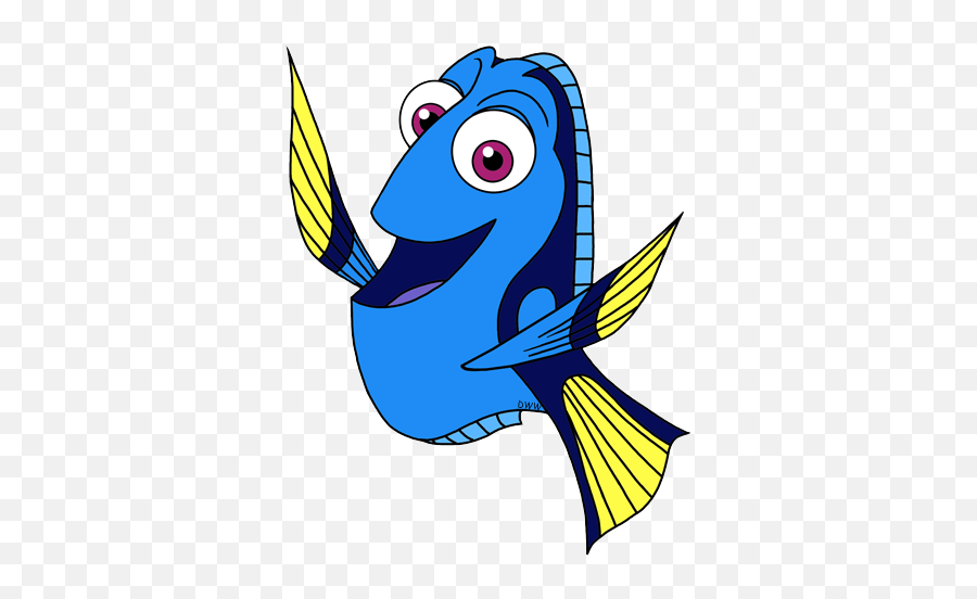 Dory Transparent Background Posted Emoji,Finding Nemo Clipart