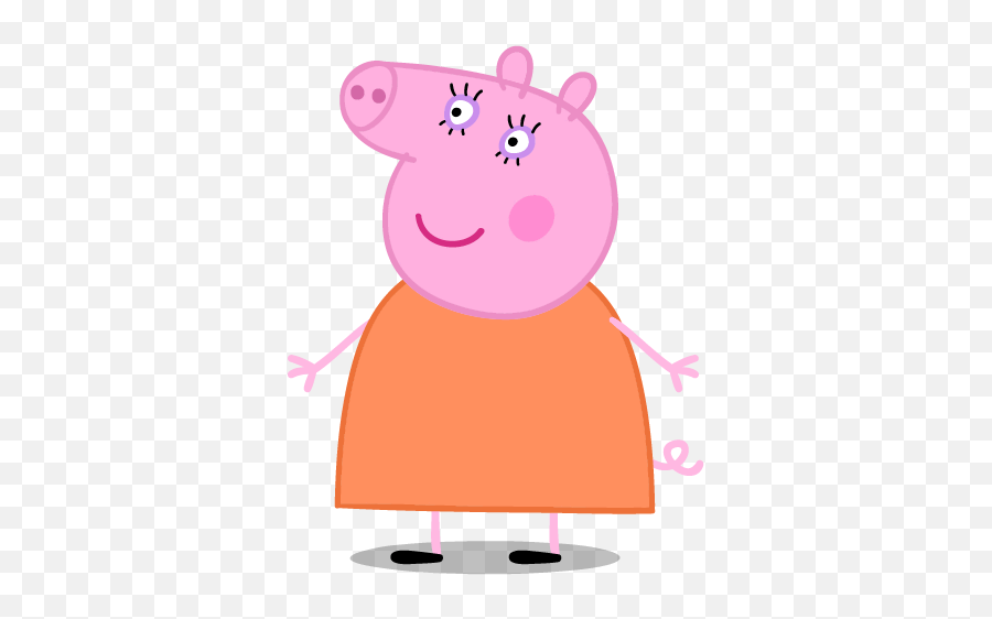 Mummy Pig U2013 Peppa Pig World Emoji,Pig Bbq Clipart