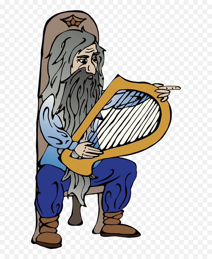 Thorin Dwarf Harp Creative Png Picpng Emoji,Harp Clipart