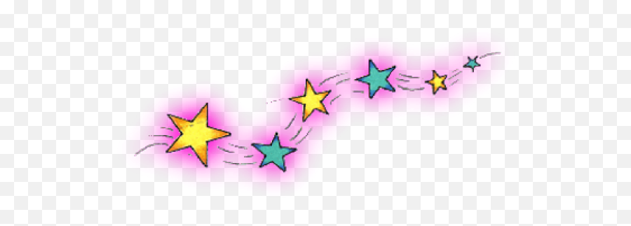 Cute Star Png - Shooting Star Clipart Cute Stars Clipart Transparent Cute Star Clipart Emoji,Stars Clipart