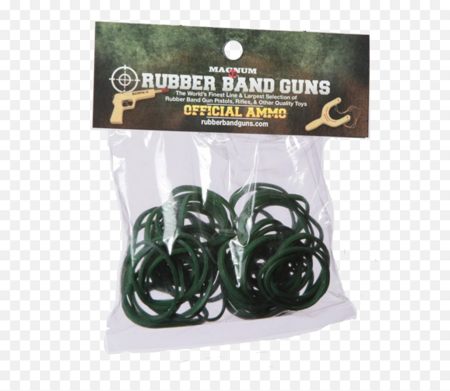 Magnum Rubber Band Guns 30 Green Rubber Bands Emoji,Rubber Band Png