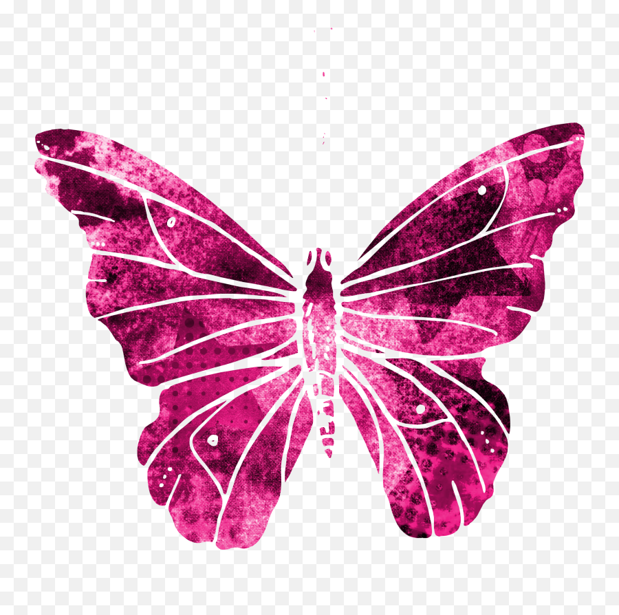 Free Photo Cute Clipart Flying Nature Butterfly Pink Wings - Asas De Borboleta Rosa Emoji,Nature Clipart
