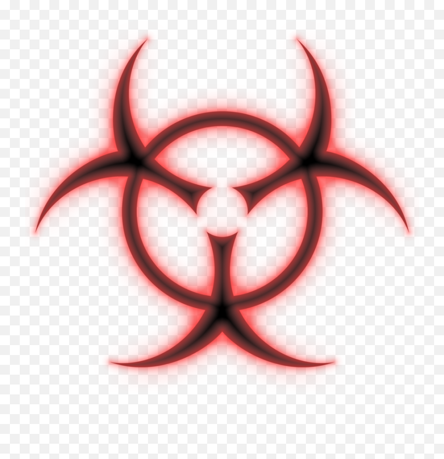 Old Biohazard Logo By Homeofrc - Biological Hazard Emoji,Biohazard Clipart