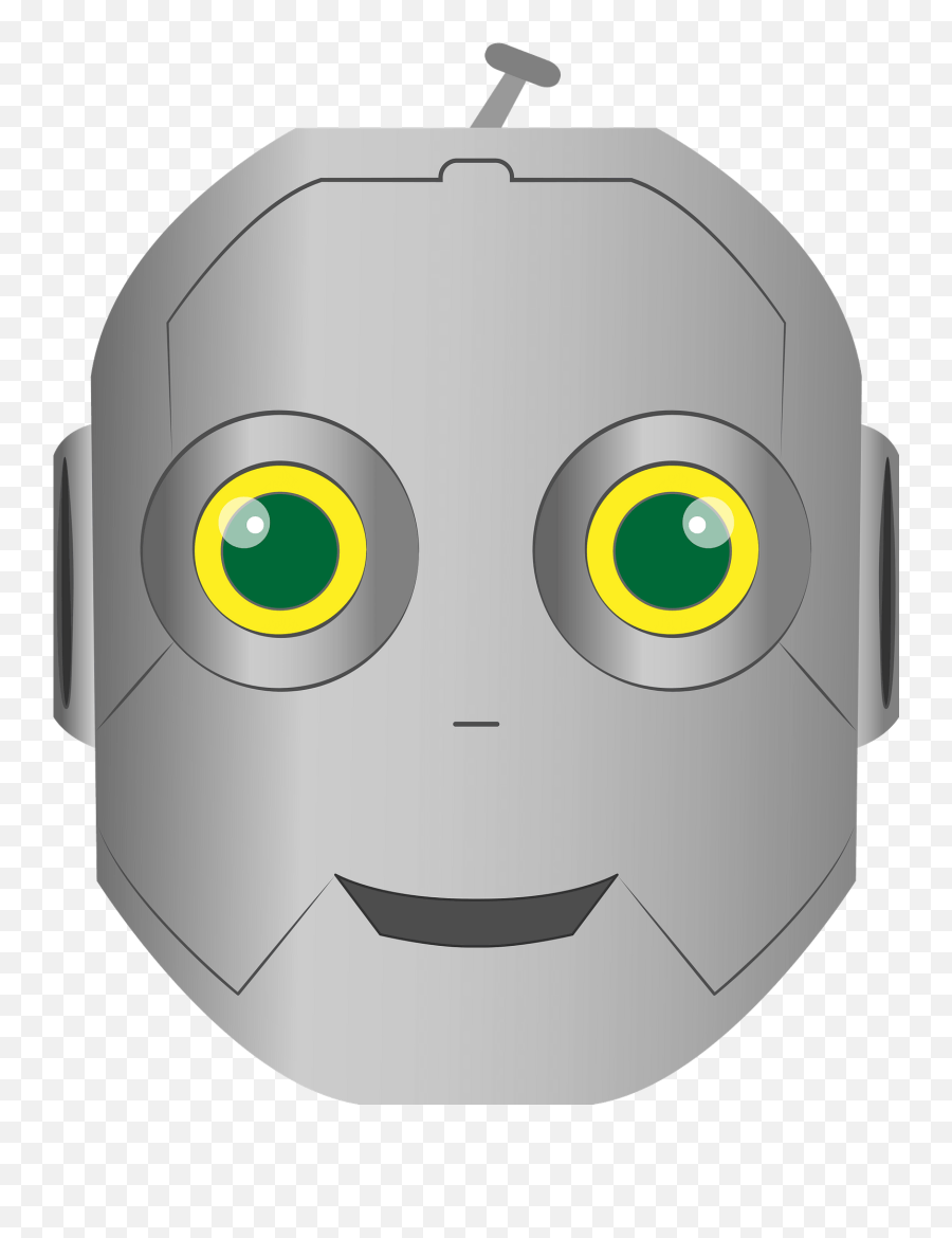 Robot Face Clipart Free Download Transparent Png Creazilla Emoji,Robots Png