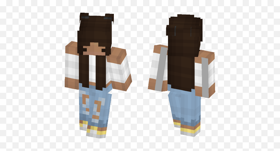 Download Ripped Jeans Minecraft Skin For Free Emoji,Ripped Jeans Png