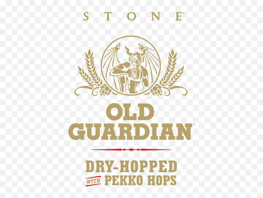 2016 Stone Old Guardian Barley Wine Dry - Hopped With Pekko Emoji,Old Snapchat Logo