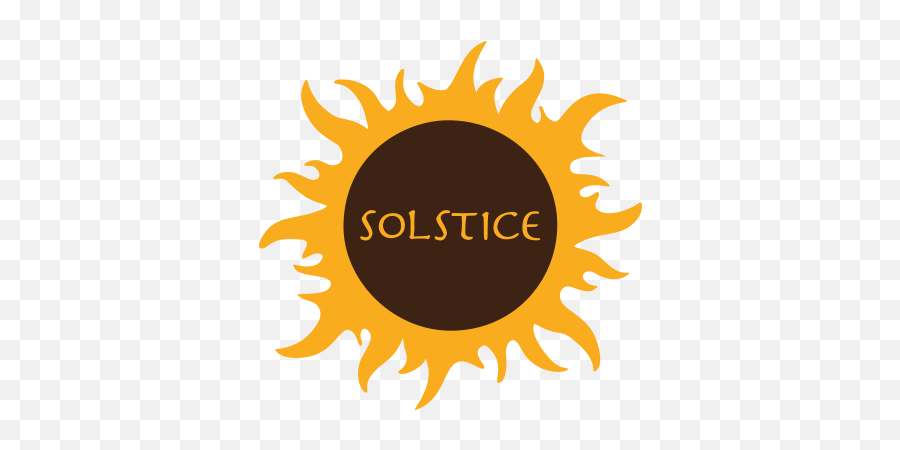 Solstice Wood Fire Pizza Cafe U0026 Bar Emoji,Sun Restaurant Logo