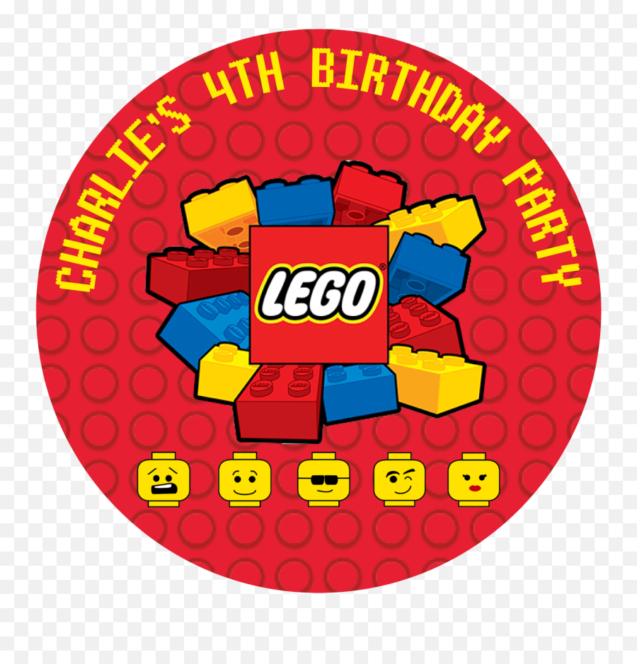 Lego Blocks Party Box Stickers - Language Emoji,Lego Logo