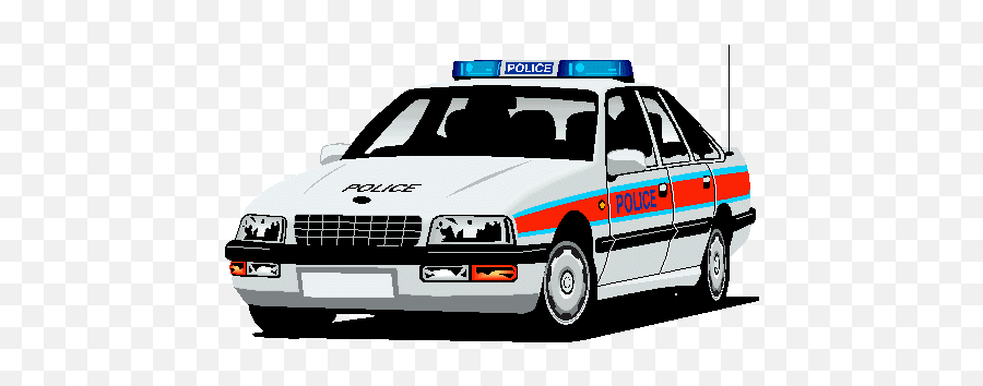 Animated Police Car Clipart Gif - Uk Police Car Clipart Emoji,Police Car Clipart