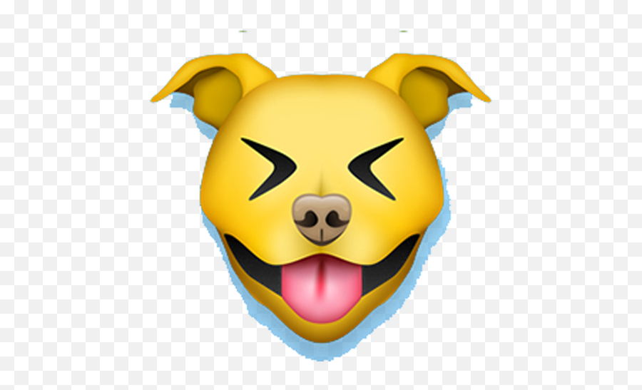 Pitbull Clipart Png - Happy Emoji,Pitbull Clipart
