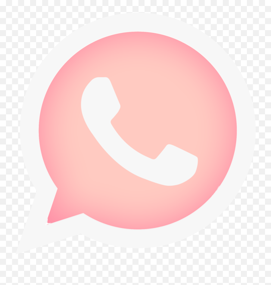 App Icon - Logo Whatsapp Rosa Png Emoji,Pink Logo