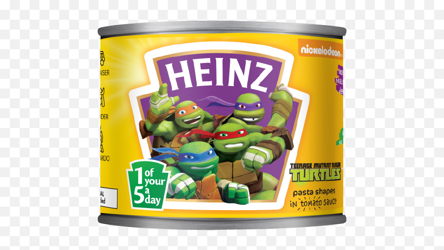 Heinz Teenage Mutant Ninja Turtles Pasta Shapes - Heinz Peppa Pig Pasta Shapes Emoji,Teenage Mutant Ninja Turtles Logo