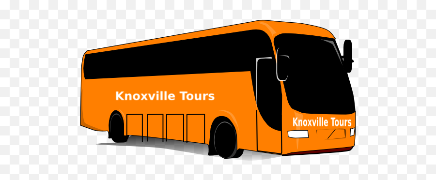 Knoxville Tours Clip Art At Clker - Bus Tourism Clipart Png Emoji,Dime Clipart