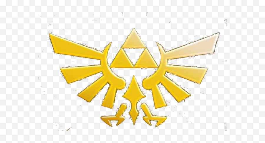 Download Hd Triforce Transparent Zelda - Zelda Link Logo Png Emoji,Zelda Logo
