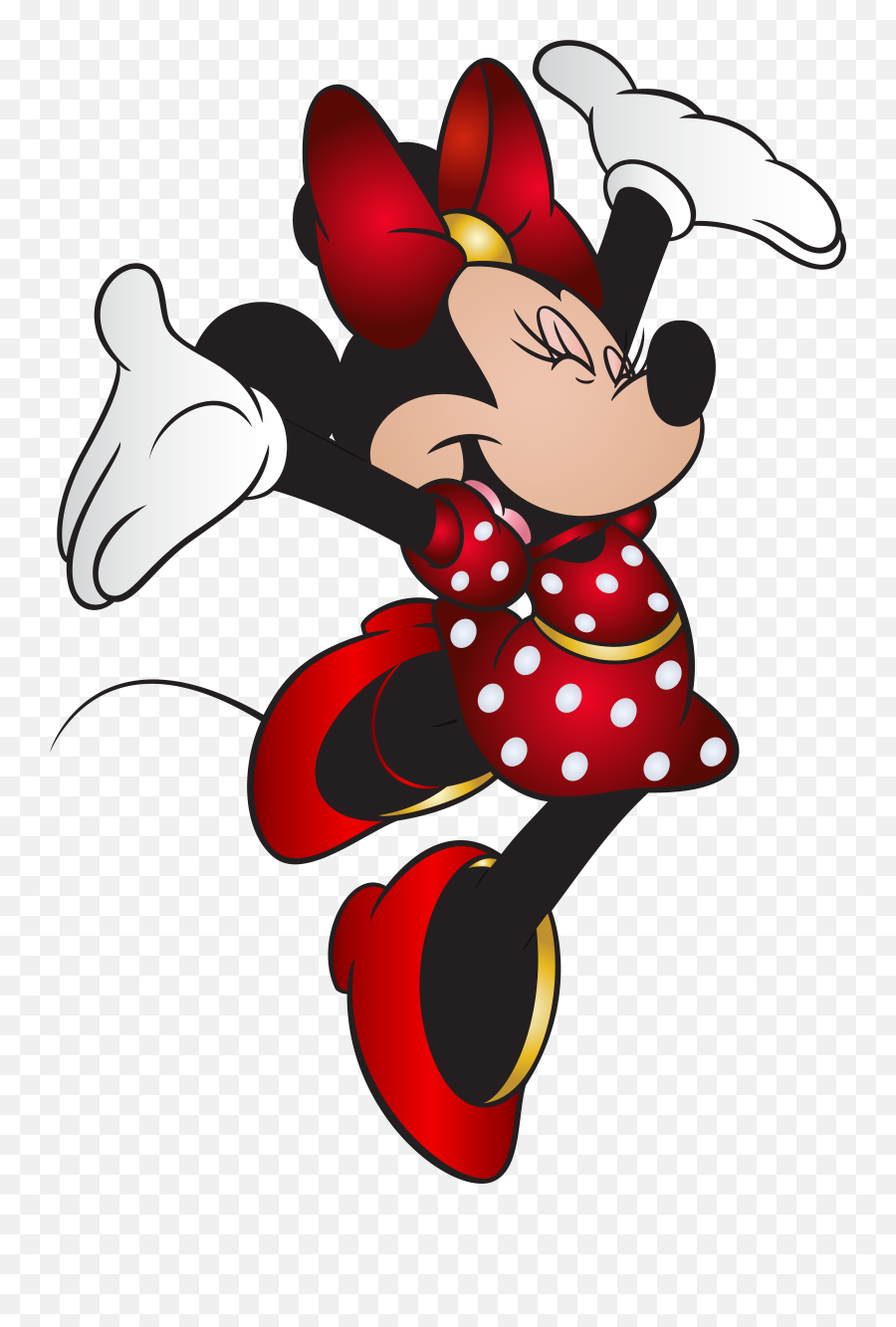 Valentine Clipart Minnie Mouse - Minnie Mouse Png Emoji,Minnie Mouse Clipart