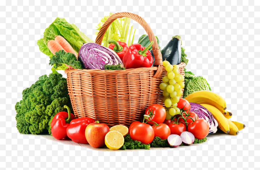 Download Clip Art Images - Fruits And Vegetables Png Fruits Vegetables Vector Png Emoji,Veggies Clipart