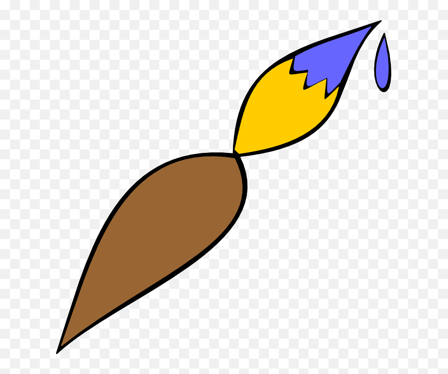Paintbrush Clipart Cliparts And Others - Paintbrush Clipart Gif Emoji,Paintbrush Clipart