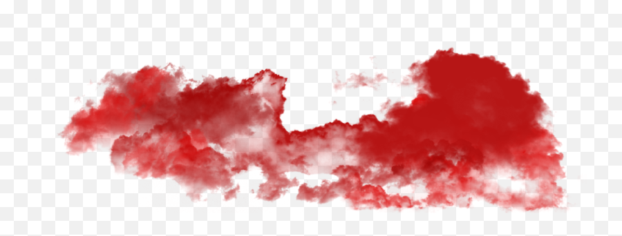 Red Smoke Cloud Transparent Png Image - Background Red Cloud Png Emoji,Cloud Transparent